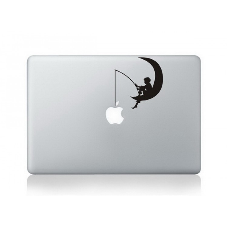 Dreamworks Macbook Black Decal